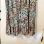 Cynthia Rowley  Boho Paisley Sleeveless Maxi Dress Womens 10 Photo 5