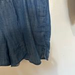 Loft ANN TAYLOR  Women's Soft Comfy Lyocell Shorts Overall chambray romper Photo 1