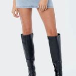 Edikted  Bridget Low-Rise Denim Skirt  Photo 0