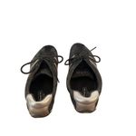 Coach Size 6 Jayme Sneakers Black Monogram Lace-Up Casual Shoes Photo 4