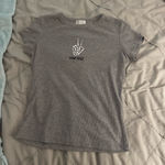 Orange Kiss Game over baby tee  Photo 0