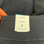 J. McLaughlin ‎ Hastings Pants 4 NWT $178 Skinny Button Sailor Black Solid Stretch Photo 3