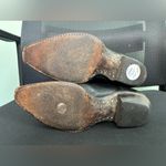 Tony Lama  Black Leather Cowboy Boots Style 1016 Sz 6.5 Note All Photos Photo 4