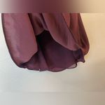 1. State  Lace-Trimmed Cami‎ Elegant Burgundy Cami Top Size XS Photo 6