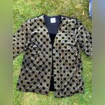Dressy velvet suit jacket 🌹 Gold Size XL Photo 3