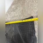 Banana Republic Pants Womens Size 2 Black/White Sloan Style Dress Pants Plaid Photo 5