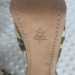 Alice + Olivia Leopard Print Fabric Stiletto Platform Sandals Size 37 Photo 7