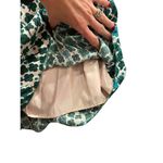 Boden Floral Kelly Green & Pink Four‎ Leaf Clover Sheath Belted Tie Dress US 6R Size 6 Photo 7