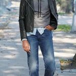 Madewell Washed Leather Moto Jacket Size XS Photo 0