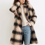 Madewell Courton Cocoon Coat in Plaid in XXL 2X NWT Photo 0