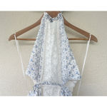 Love Shack Fancy  Kesia Lace Cutout Mini Dress White Size Small Coquette Feminine Photo 4