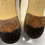 Brooks Brothers Beige Navy Twill and Leather Classic Slip-On Loafers- Size 8 Photo 8