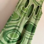 House of Sunny The Galaxy Hockney Dress Green Multi Print Women’s Size 6 Medium Photo 11