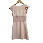 Amanda Uprichard Blush Pink Ember Mini Dress Size Small Photo 2