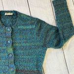 appleseed's Appleseed’s Blue Green Long sleeve pockets Knit Cardigan Sweater no size tag Photo 4