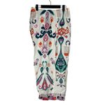 ZARA Pareo Linen Blend Front Knot Wrap Look High Waisted Midi Skirt M Multicolor Photo 5