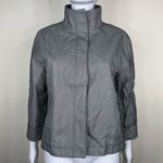 Carlisle Vintage  Black & White Mini-Houndstooth Silk Blend Jacket Photo 0