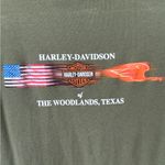 Vintage 2004 Harley Davidson Y2K butterfly baby tank top vneck olive muscle tee Orange Size XL Photo 8