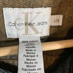 Calvin Klein Vintage 90s Jean Jacket Size Large Photo 8