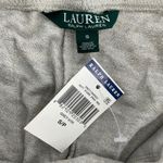 Ralph Lauren Lauren Women Gray Athletic Lounge Pants Side Stripe Lace Up Detail Photo 4