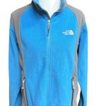 The North Face Fleece Jacket Blue Gray Size Large Photo 0