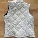 Lauren Ralph Lauren Large White Quilted Vest Sleeveless Jacket Zip Photo 6