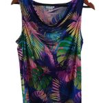 Jaclyn Smith  M Bright Tropics Rich Aloha Tank Top Photo 1