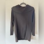Alfani  Sweater gray with gold size medium Photo 5