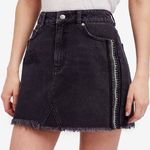 Free People Black Skirt With Sparkly Sides Photo 0