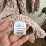 Nicole Miller Artelier Pink Open Knit Cardigan M Long Sleeve Lightweight Photo 6