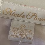 Vintage Nicole Stevens 2X floral pajama top blouse workwear new with tags Red Photo 3