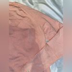 Pendleton vintage pink button up silk cardigan with embroidered floral details Photo 6