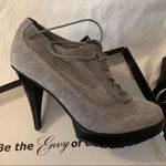 Envy NWT  Mary Heeled Suede Booties Photo 0