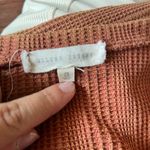 Gilded Intent  Peplum Burnt Orange Blouse Photo 1