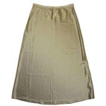 NWT Polo Ralph Lauren Satin Slip Midi in Khaki Pull Photo 0
