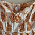 J.Crew Smocked Linen Floral Dress Photo 5