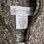 Northern Reflections Vintage  Zip Up Sweater Women’s Size Small Fall Leaves Photo 2