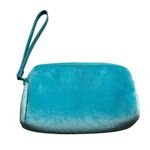 Dolce & Gabbana  Lt. Blue Velvet Clutch Wristlet Sunglasses Pouch Authentic Photo 7