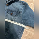 Jou Jou Jean Jacket Size Small Denim Blue Cropped Photo 4
