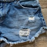 Joe Boxer  Distressed Raw Hem Jean Shorts 5 Photo 2