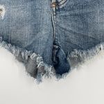 Guess  Jeans Womens Vintage Blue Distressed Frayed Hem Denim Cutoff Shorts 25‎ Photo 8