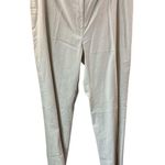 Le Suit NWT  2 piece Ivory pinstripe pant suit 99% cotton. Size 12. Summer Suit Photo 1