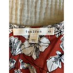 Fun2Fun NEW  Maley Pleated Detail Top size XS in Burnt Orange Photo 6