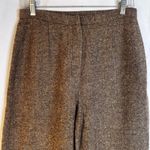 Casual Corner VTG Brown Tweed Pants 75% Wool Made in Italy Lined Size 8* Classic Photo 3