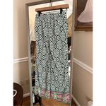 Crown & Ivy Drawstring Wide Leg Patterned Pants Size XS Casual Wear Photo 1