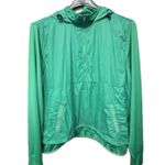 Avia  Women’s Green Hooded Quarter Zip Track Jacket - Size 3XL Photo 0