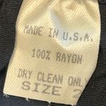 VTG 90’s Whimsigoth boho darkfairy gypsy black flowy long lace trim maxi skirt S Photo 5