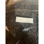 Time and Tru Women's One Size Knit Poncho Sweater Gray Textured Open Front Photo 5