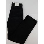 ZARA NWT  Signature Denim Mid Rise Relaxed Fit Jeans Marble Black Size US 4 #1165 Photo 2