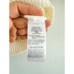 Madewell  | NWT | Textural-Stitch Cotton Sweater in Lighthouse | Sz XS Photo 5